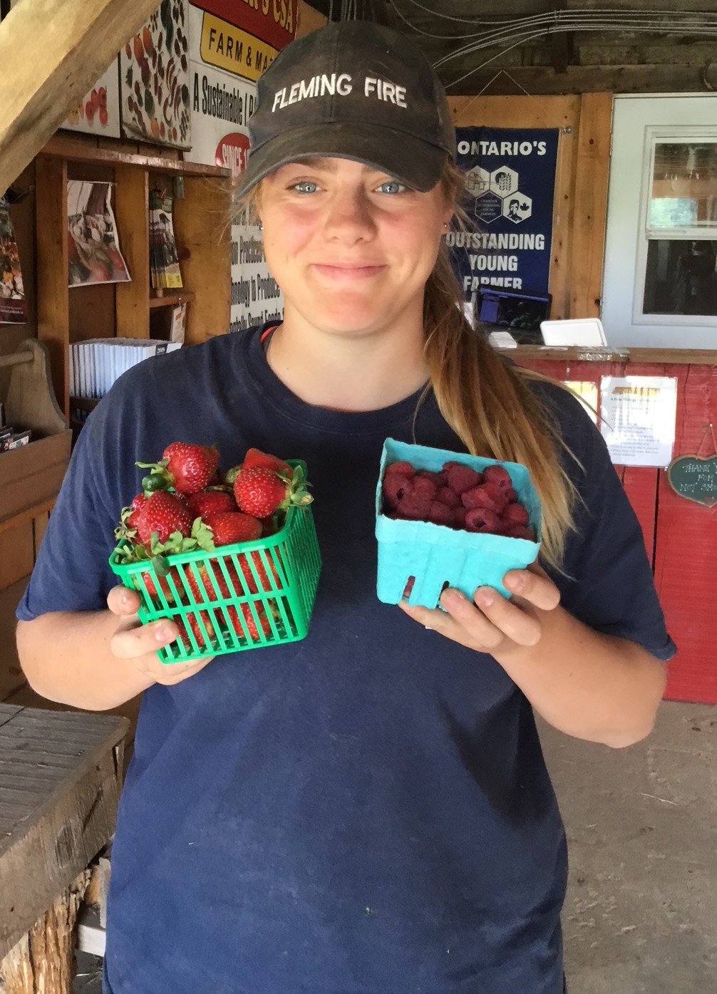 Next Happening: week 9 Aug 7-12 The Farm Box - Strawberries are back!!