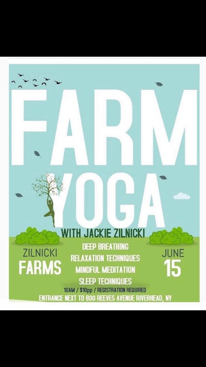 Previous Happening: Farm Yoga