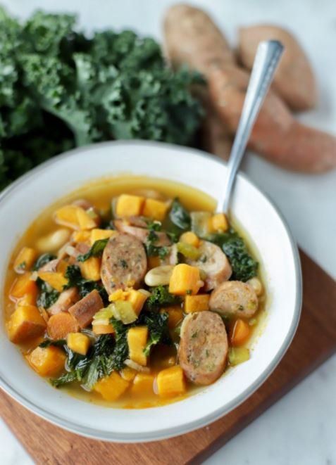 Kale and Sweet Potatoes, a Nutritious Combo
