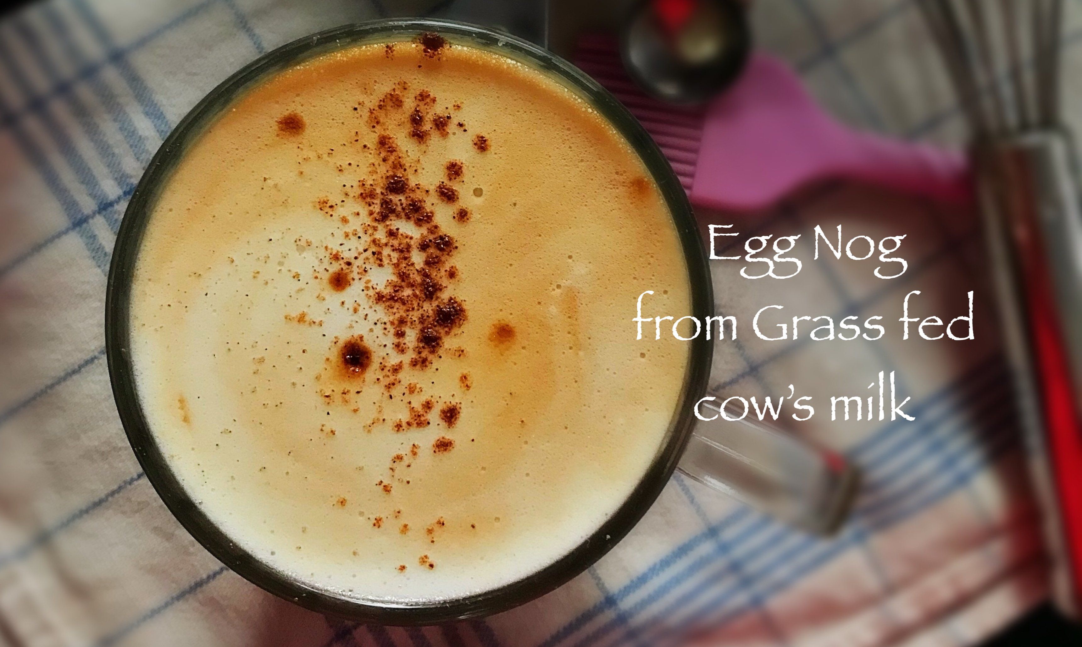 Eggnog from Flint Hill Farm & Winter Share Update + Recipe