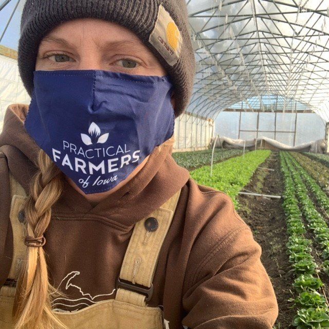 Abby on our High Tunnels + Fresh Greens in the New Year!