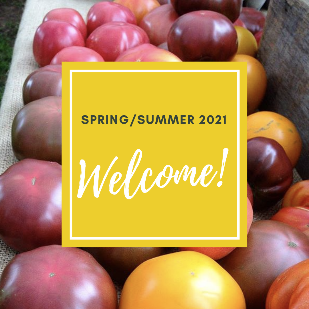 Previous Happening: Welcome - Spring/Summer 2021