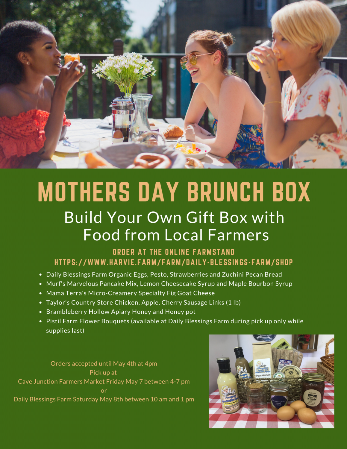 Previous Happening: Order Your Mothers Day Brunch Box Today!