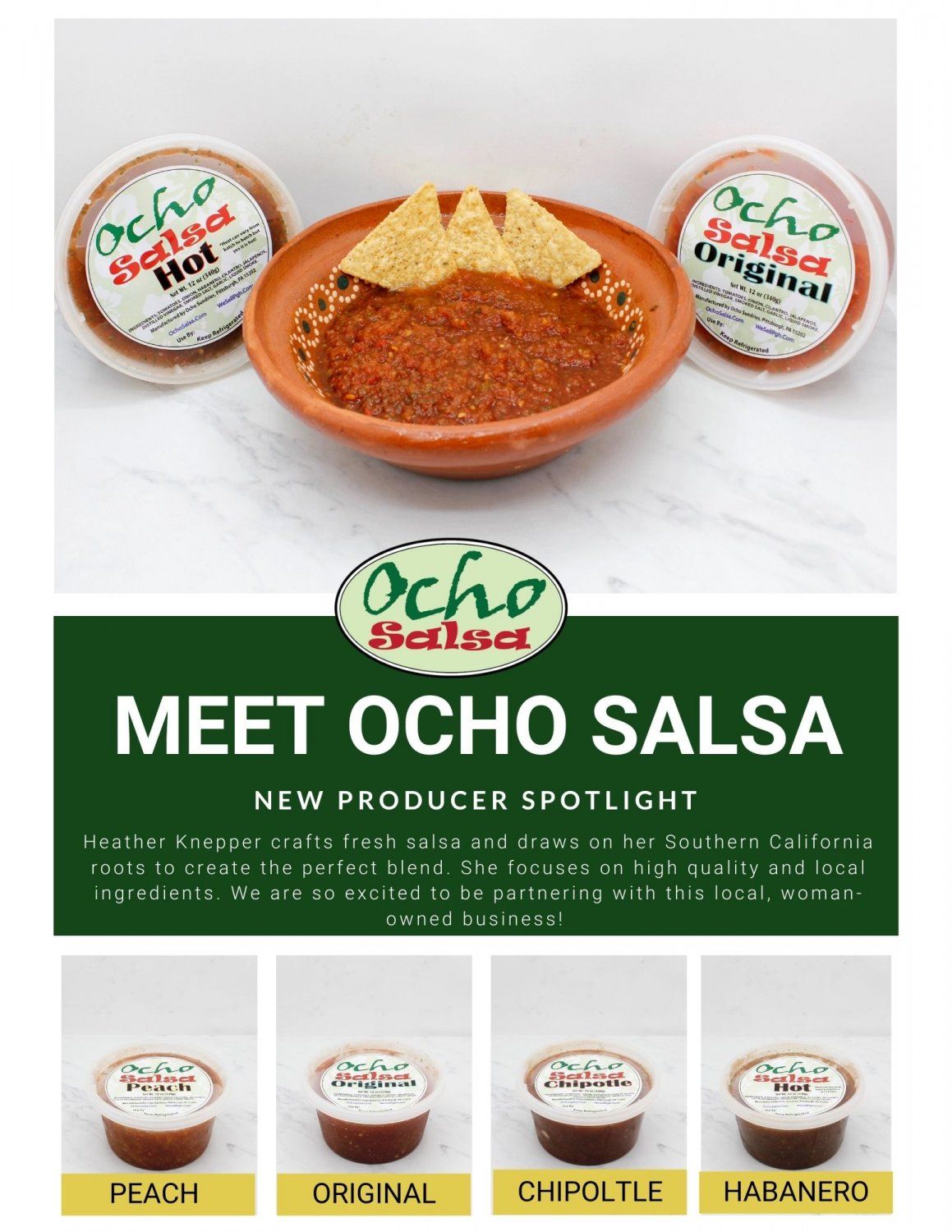 Meet Ocho Salsa!