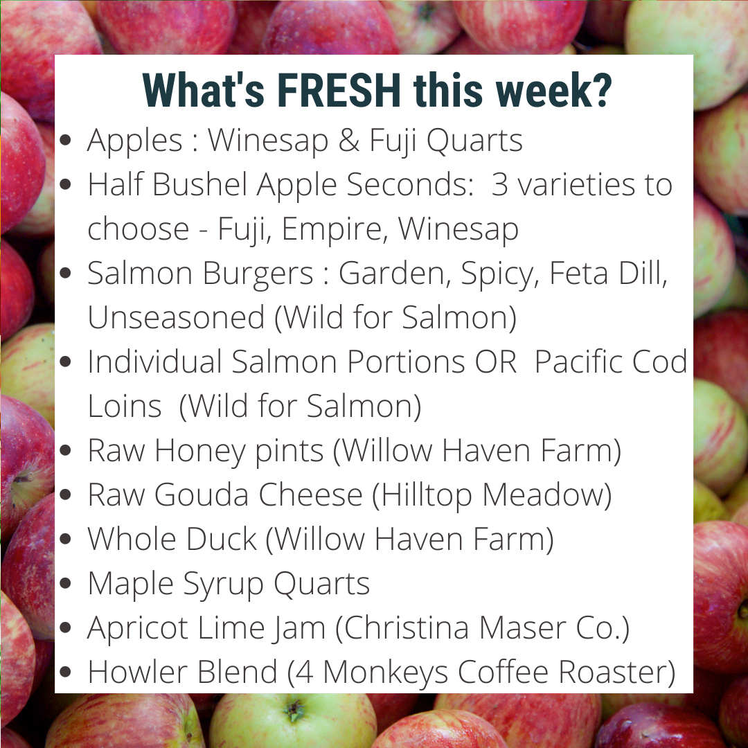Previous Happening: It's Apple Season! We have Quarts and Seconds!