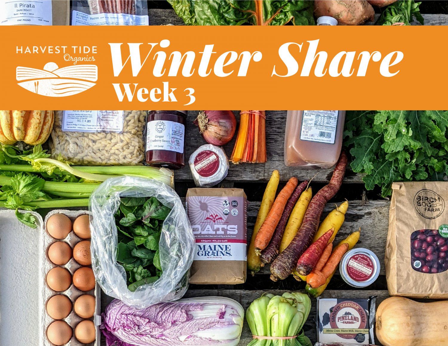 Previous Happening: Winter Harvest Share - Week 3