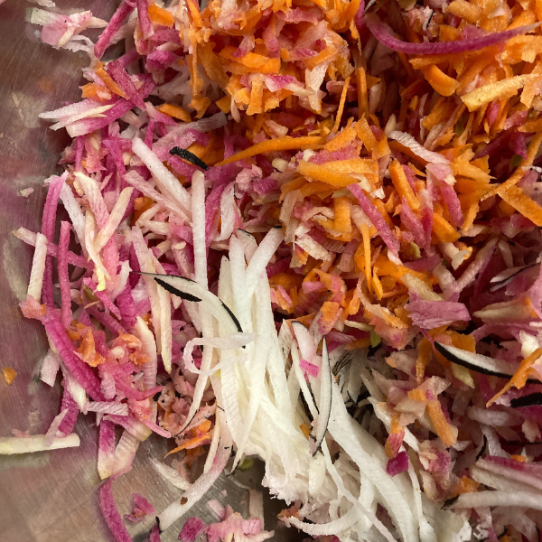 Previous Happening: Shred your veggies for amazing winter salads + New Tip
