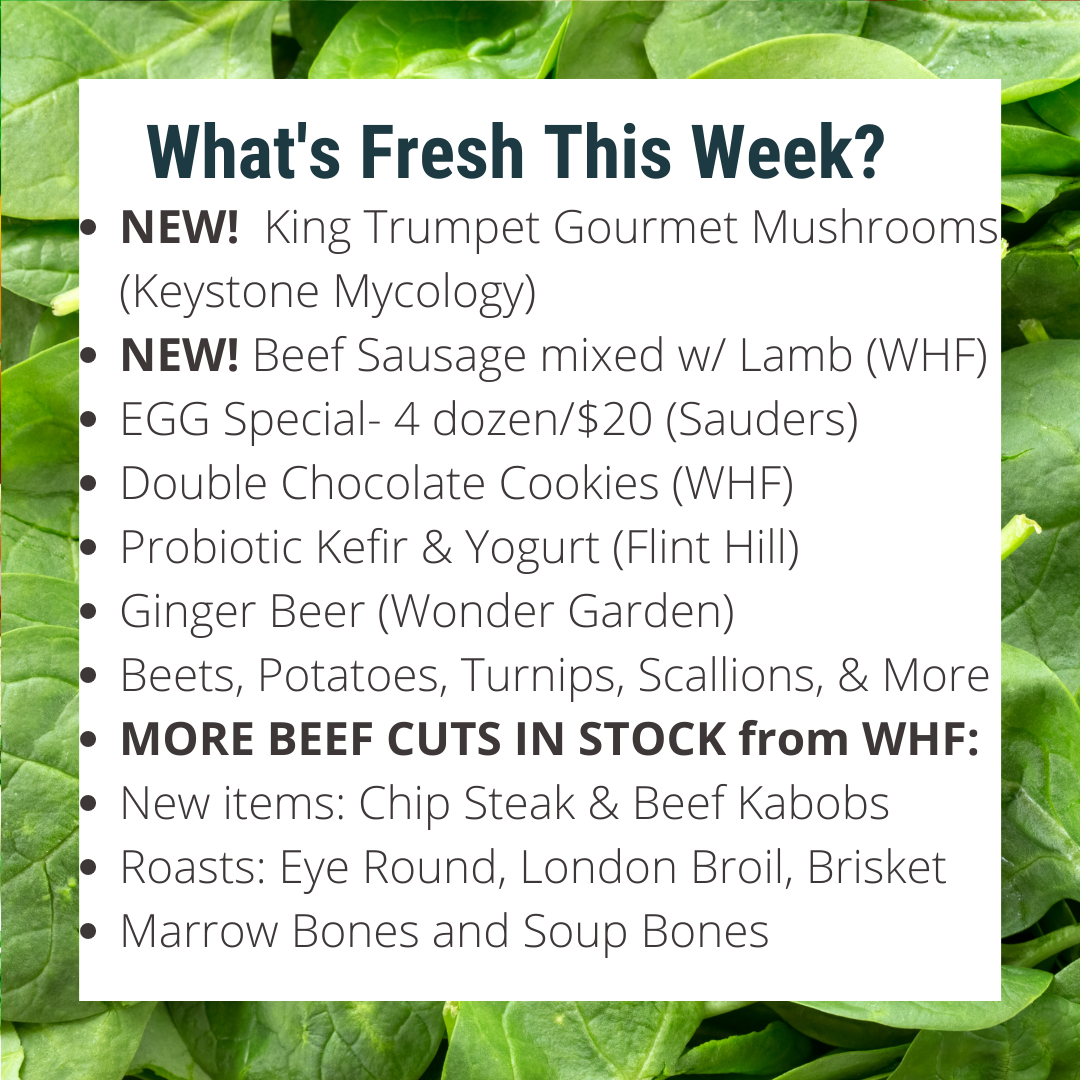 IN STOCK: New Grass-Fed Beef Products + Beef/Lamb Sausage