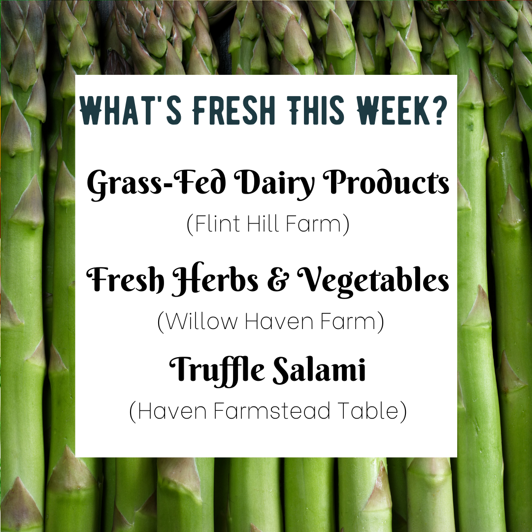 Next Happening: YAY! This is WEEK ONE for some of our Market Box members!