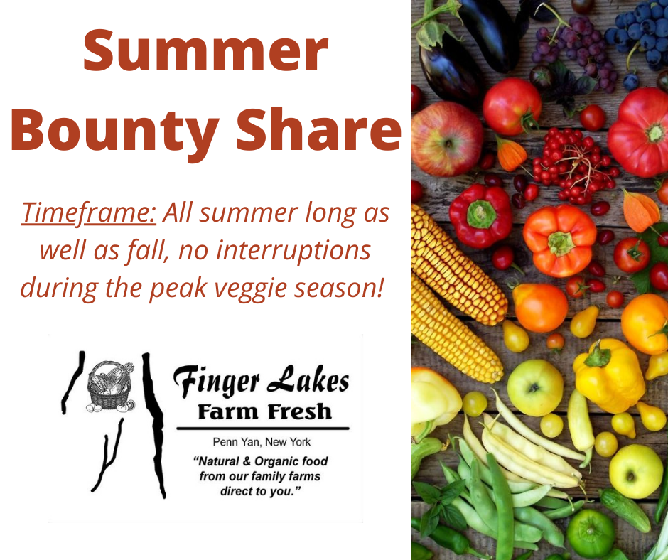 Last week of Spring Shares! Don't forget to sign up for Summer Shares to keep receiving your veggies!