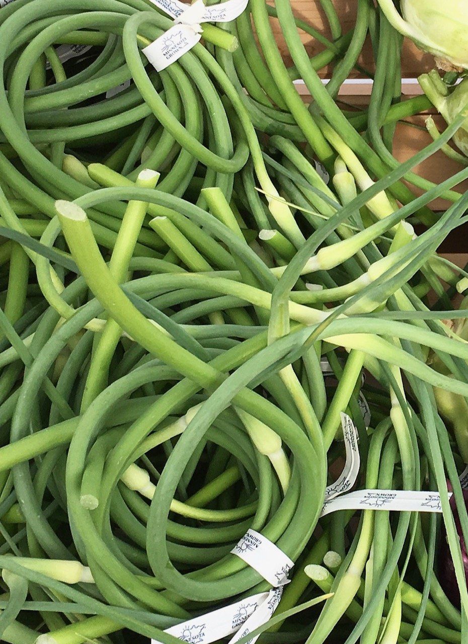 Next Happening: Don't miss out on Garlic Scapes - The 2 BEST Ways to Use Scapes!