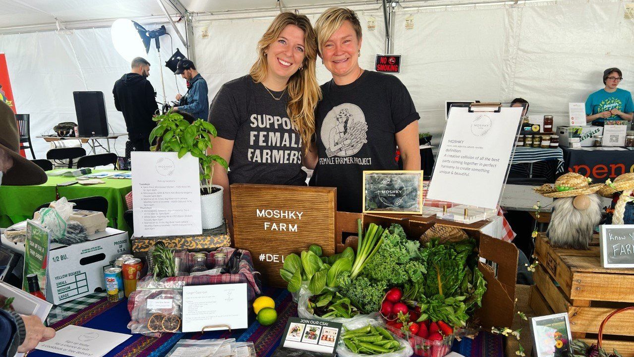 Meet BRF Farmers Marisa & Heather of Moshky Farm & Gardens