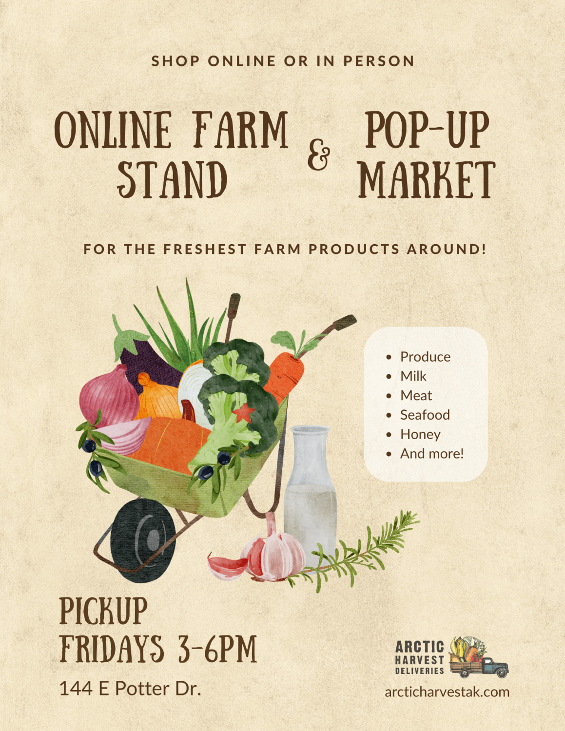 Previous Happening: Fall Farm Stand + Pop Up Market!