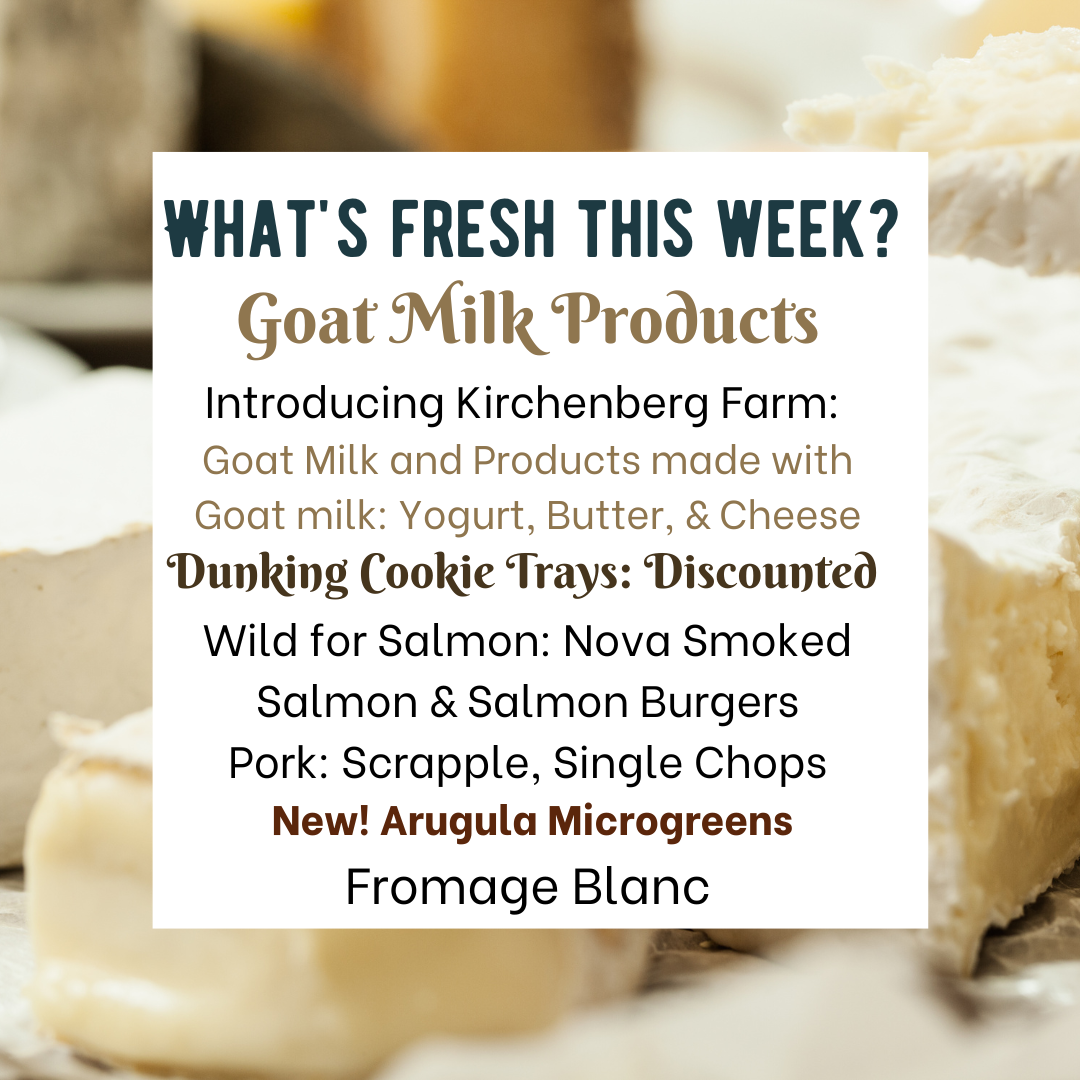 Previous Happening: We're Back! + Introducing Kirchenberg Farm - NEW Goat milk products