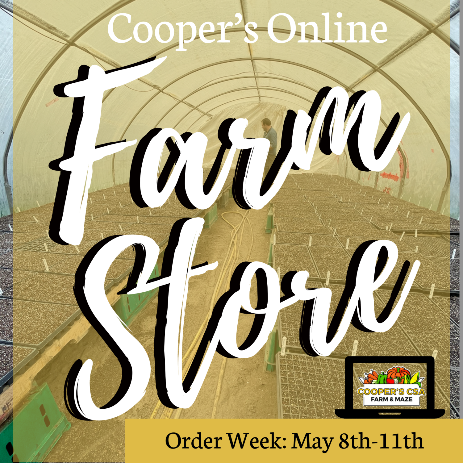 Previous Happening: Coopers CSA Online FarmStore- Order week May 8th-11th
