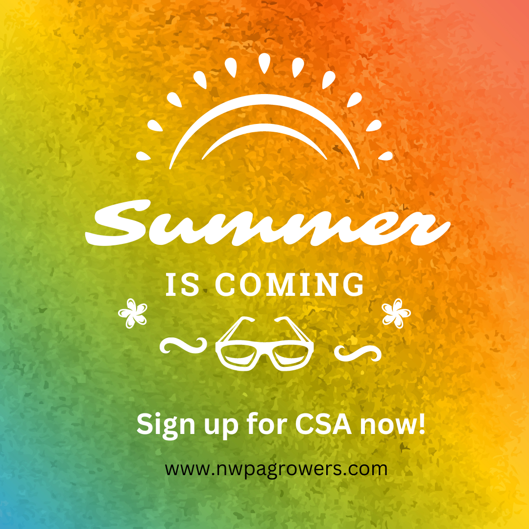 Next Happening: Spring CSA Week 13 - May 24