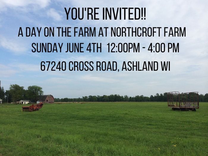 Next Happening: YOU ARE INVITED! A day on the Farm at NORTHCROFT Farm!