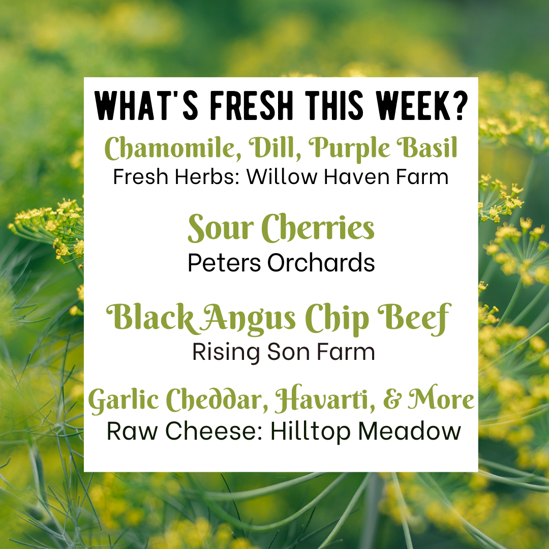 Next Happening: Broccoli, Cauliflower, and Fresh Herbs!