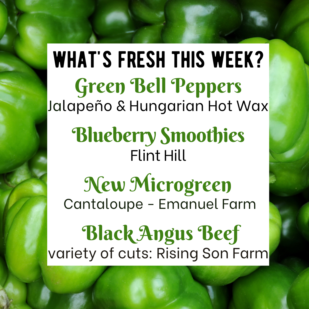 Next Happening: NEW Microgreens + Peppers are in!