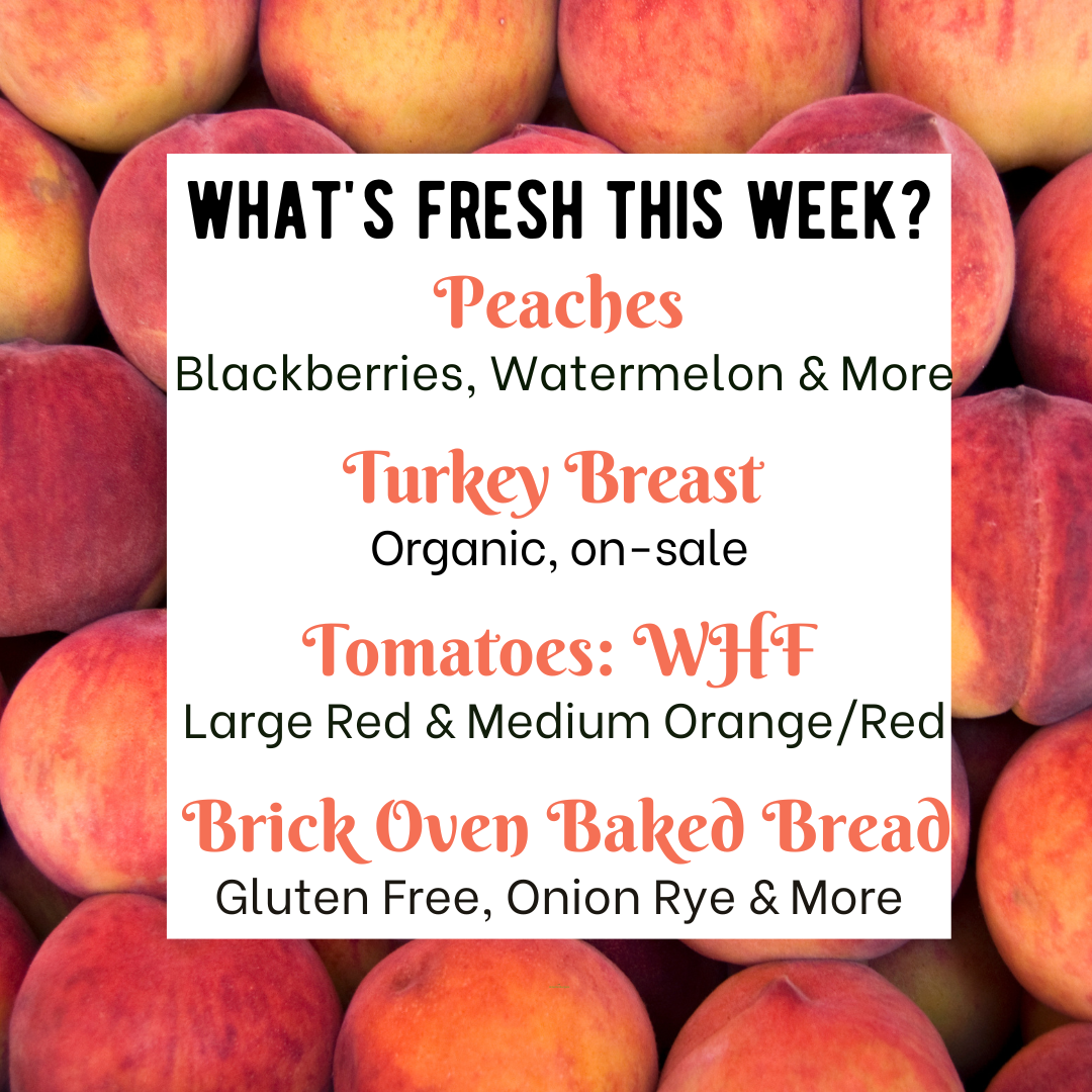 Next Happening: Check out the Fruit this week + Peppers - HOT and Green