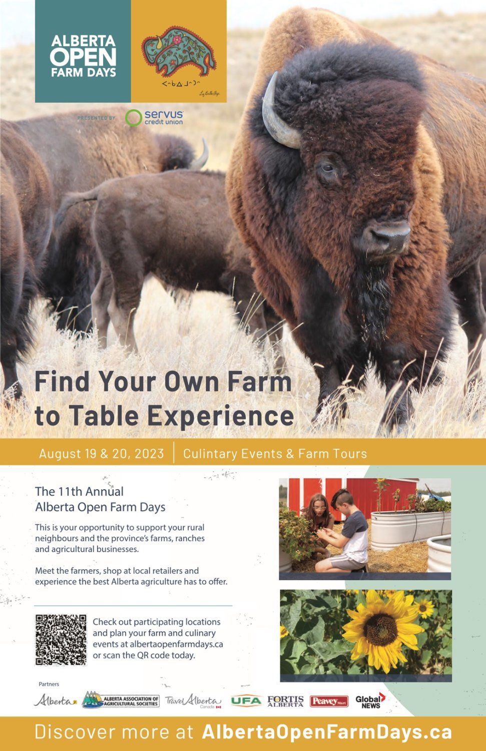 Previous Happening: Open Farm Days Coming Sunday, August 20th. Come Out and Join Us!