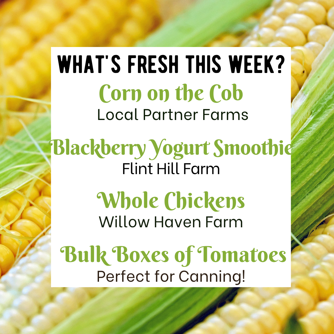 Previous Happening: Sweet Corn - get it while you can + new Smoothie flavor