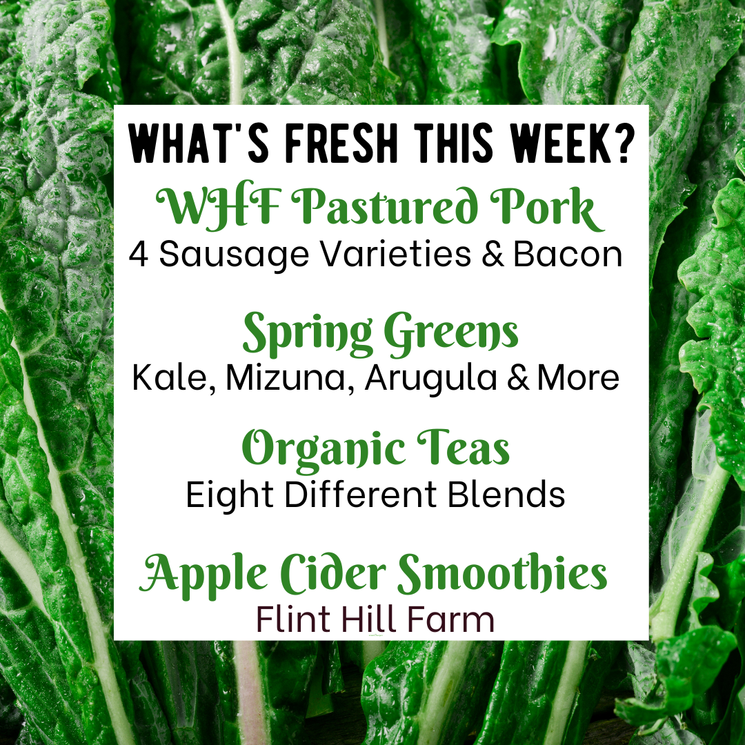 Next Happening: Bacon is Back!!! + Get Your Spring Time Greens Again