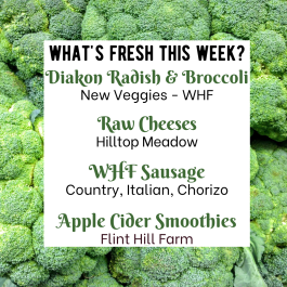 What Two New Farm Fresh Veggies are on the way?