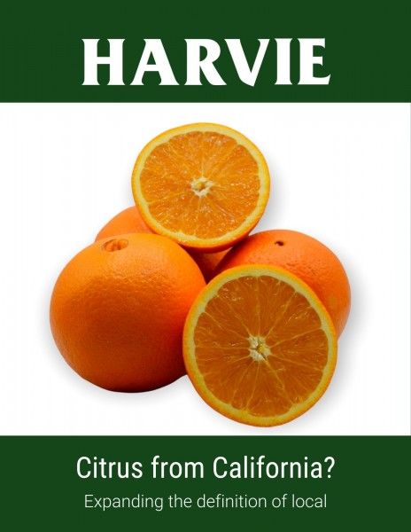 Citrus from California? Expanding the Definition of Local